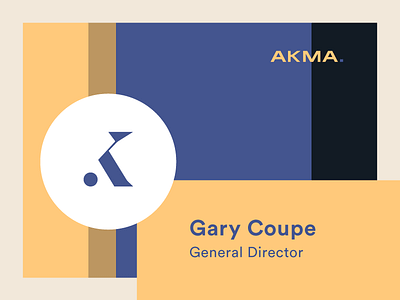 AKMA Identity — Case Study akma brand identity concept design logo monogram ui ux