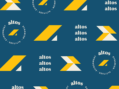 ALTOS Brand — Case Study brand identity inspire logo stationery ui userexperience