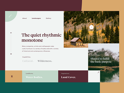 Rustic Park building case study daily homepage interaction userexperience