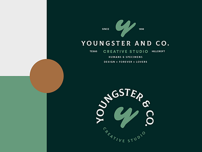 Youngster Co brand identity inspire logo stationery ui userexperience