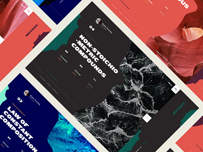 Mutant — Blog Interaction building case study daily homepage interaction userexperience