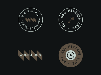 +Humanospery+ Part. II badges branding case study daily lables userexperience vintage wrkhrdmixtapes