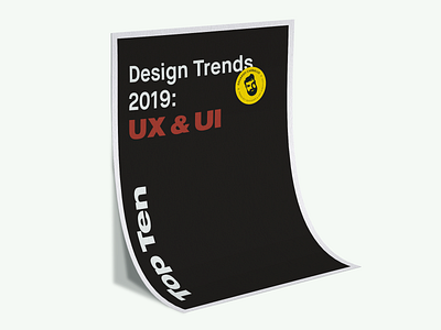 Top Ten Design Trends 2019: UX & UI 2019 blog creatyum daily top ten trends userexperience ux ux ui ux design