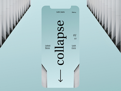 Collapse—Lettermark Mobile Interaction