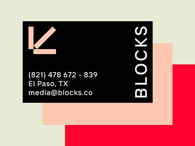 BLOCKS — Business Cards