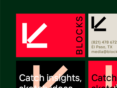 BLOCKS ⇲ Case Study artdirection building case study daily identity interaction logo typography userexperience ux