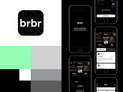 brbr App 💈 Product Design app design artdirection branding brbr building concept daily identity interaction userexperience ux