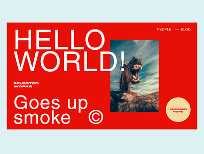 Helvetica never die — Case Study artdirection case study concept daily helloworld helvetica interaction userexperience