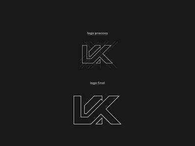 Letter LK logo design branding design graphic design illustration logo monogram typography vector
