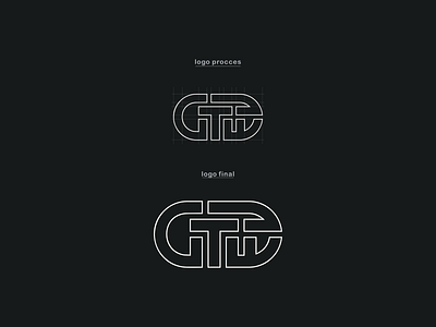 Letter GTJF Logo Monogram branding design graphic design illustration letter gtjf logo monogram logo monogram typography vector