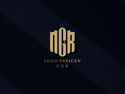 Letter CGR Logo Monogram branding design graphic design illustration letter cgr logo monogram logo monogram typography vector