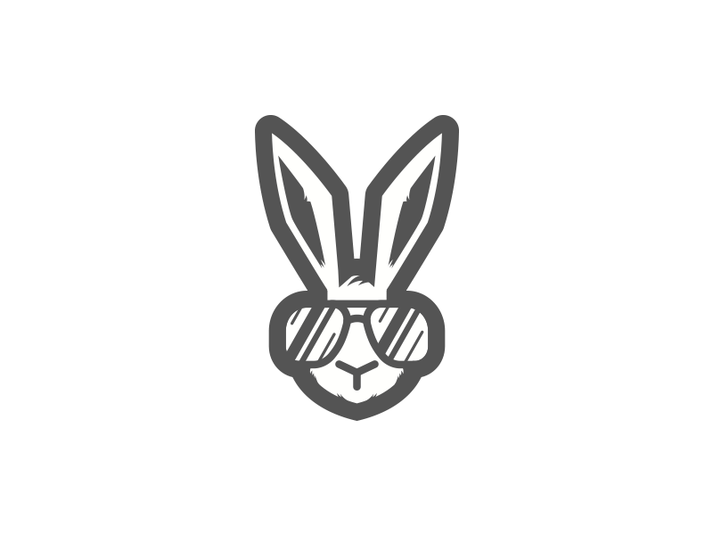 Rabbit Logo by Mukesh Jain on Dribbble