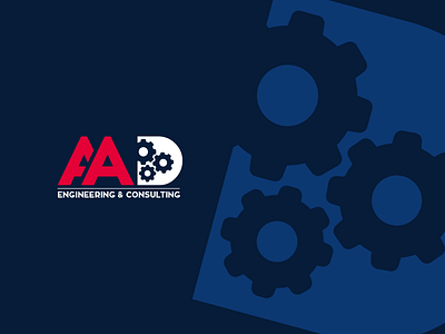 AAD Logo aad business concept consulting engineering fresh illustrator logo new startup vector