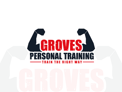 Groves Personal Training Logo concept fresh groves illustrator logo new startup vector