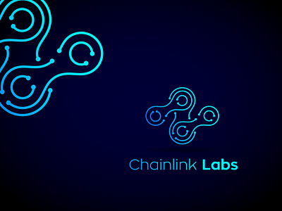 Chainlonk Labs Logo chainlink concept fresh illustrator labs logo new startup vector