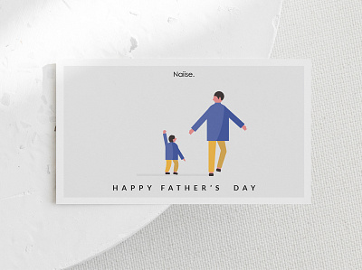 Father's Day | Greeting Card fathers day flat graphic graphic design greeting card illustration vector