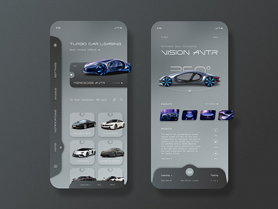 Turbo Car Leasing — App Design