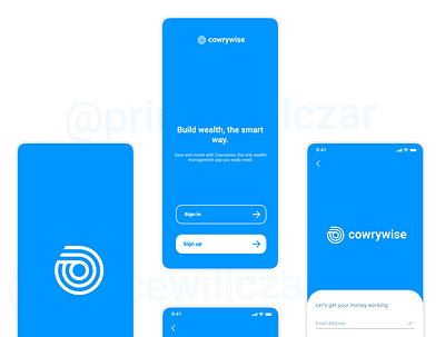 cowrywise replica design graphic design mobileapp ui