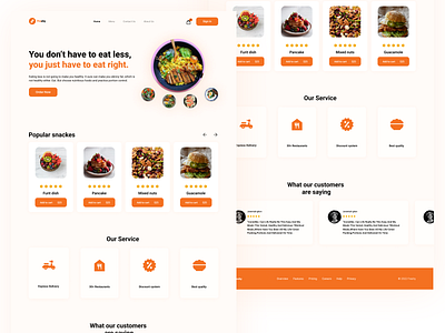 Freshy Website app application design dirbble ecomerce graphic design health healthy food moblie app typography ui ui design user interface ux ux design uxui vector web web design website