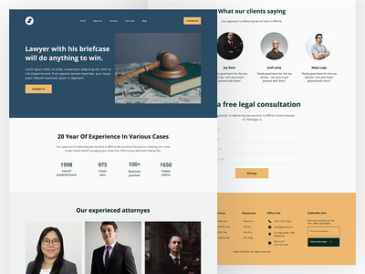 Lawfirm Website