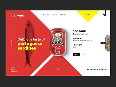 Sardines store LP concept