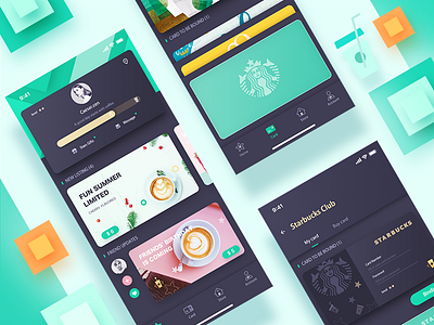 Starbucks by Caesar cen on Dribbble