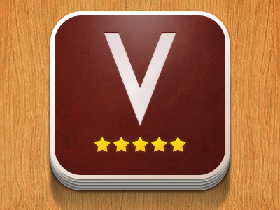 Vocibo app card game icon iphone star vocibo word