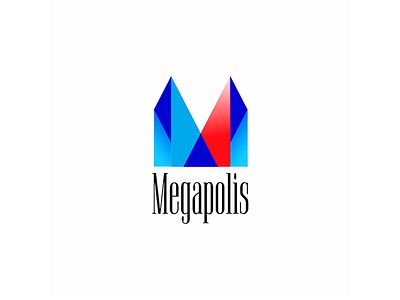 Logo Megapolis brand design branding design dribbble icon idea identity logo logomark logotype mark print symbol tipography ui ux vector