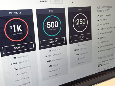TINTup.com Pricing branding chart design font package layout pricing ux