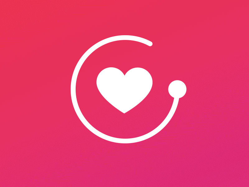 Groopt + Pulse Redesign brand branding database design heart icon identity illustration logo rebrand