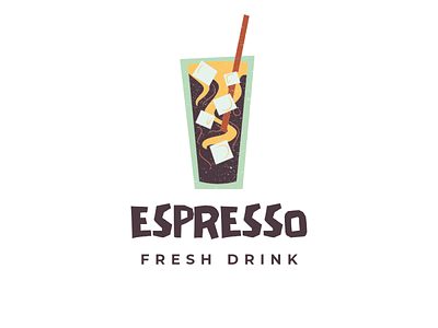 Logo "ESPRESSO FRESH DRINK"