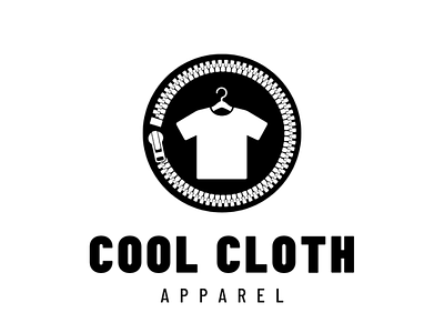 Logo "COOL CLOTH" branding design graphic design illustration logo typography vector графический дизайн