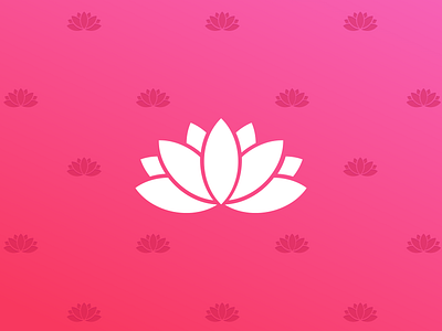 Lotus icon 2 icon logo pattern vector