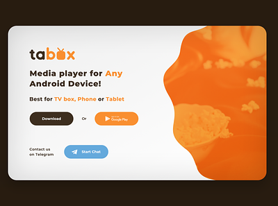 Tabox - Intro Page adobe branding design graphic graphic design page design photoshop ui ux web web design webdesign website