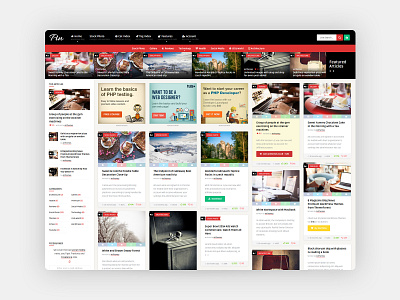 Wordpress Theme For News Blog designs, themes, templates and downloadable  graphic elements on Dribbble