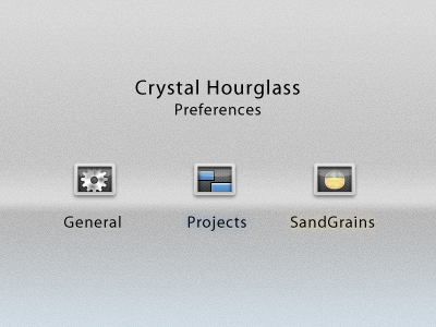 Crystal Hourglass - Preference Icons