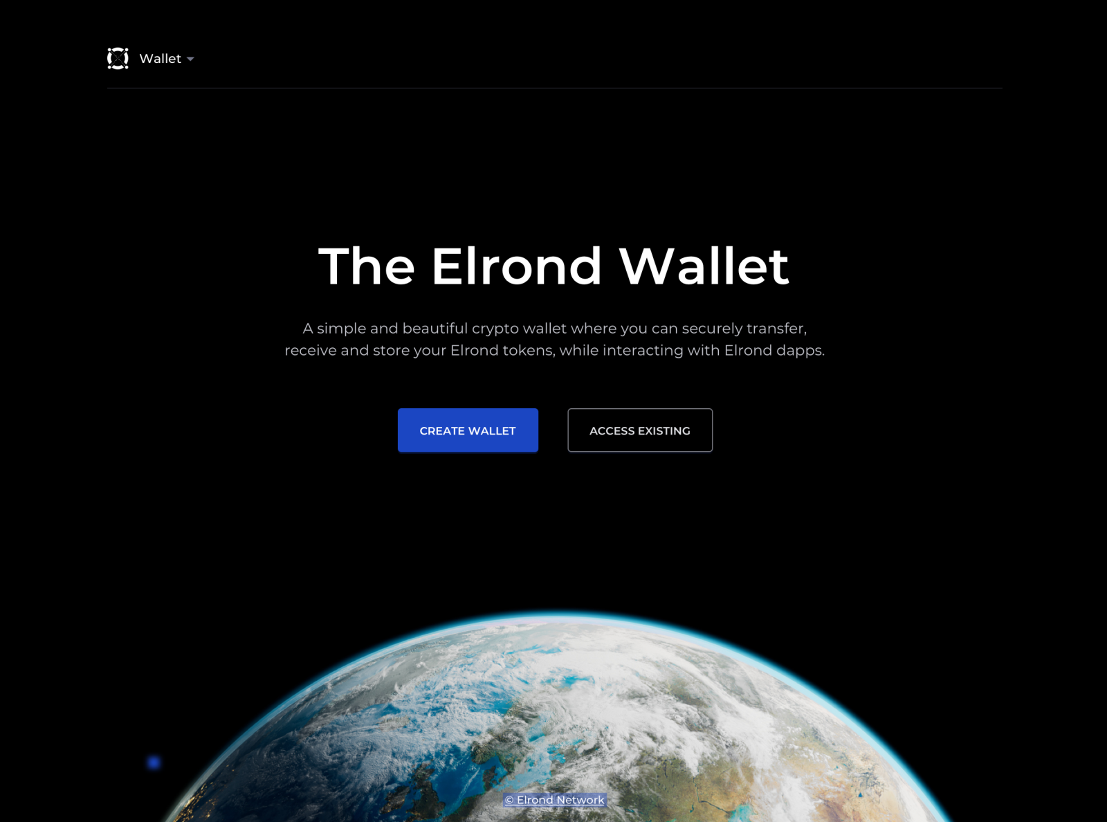 elrond crypto wallet