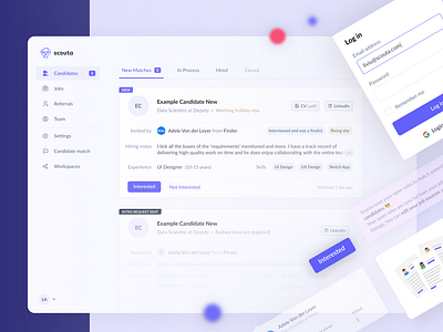 Jobs App designs, themes, templates and downloadable graphic elements on  Dribbble