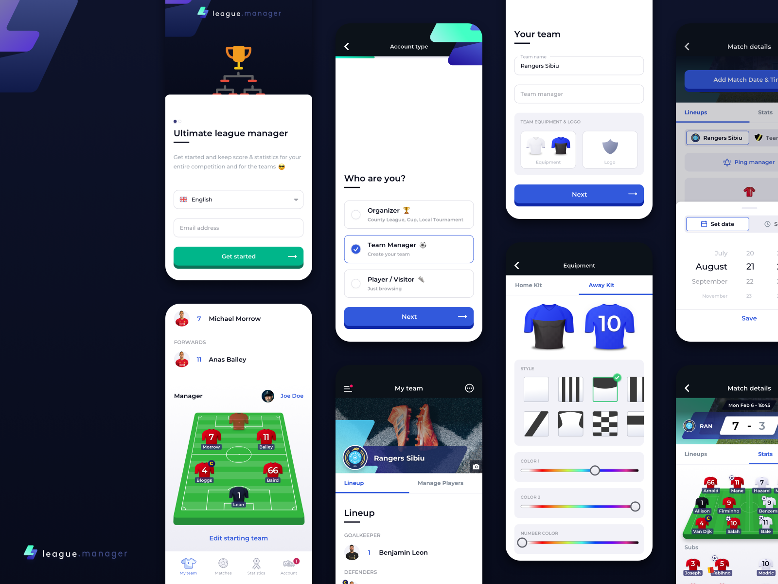 4league.manager - League & Team Manager Football App by Liviu Anghelina ...