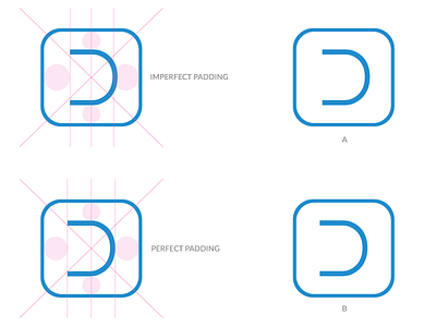 Deveo Logo Process logo experiment logo process