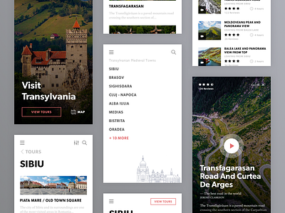 Visit Transylvania Mobile Tour App mobile app romania sibiu tour app tourism transfagarasan transilvania transylvania