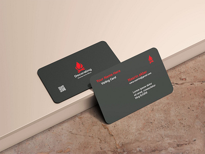 Luxurious visiting card design