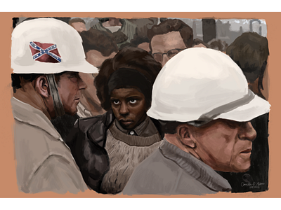 The March from Selma to Montgomery digital art digital painting painting photoshop