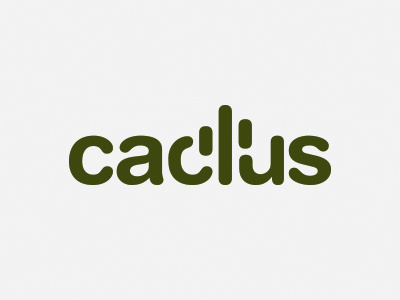 Cactus Logo cactus identity logo mark symbol
