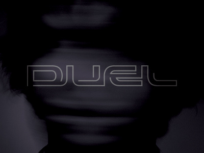 Duel Logo identity interlock letter logo mark symbol