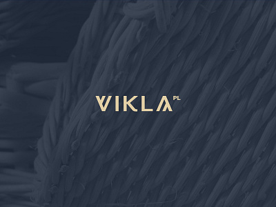 Vikla.pl clear custom futureform logo logotype minimal simple type
