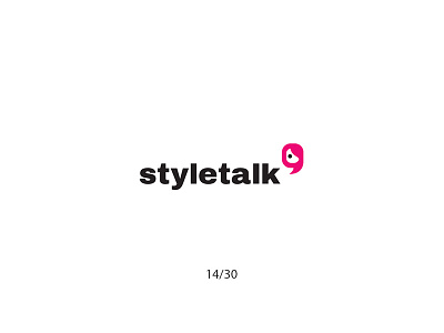 Styletalk creative futureform logo logodesign minimal quote quotemark simple style styletalk talk