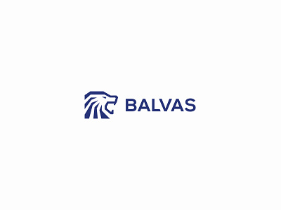 Balvas balvas creative futureform lion lionhead logo logodesign minimal simple solid