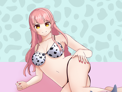 anime girl bikini