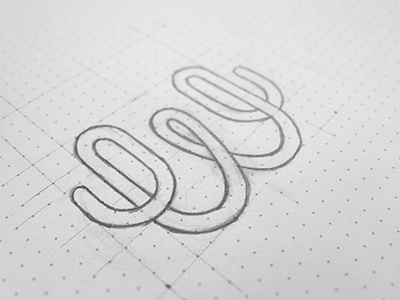 Wirely - icon/logo/monogram hand typography logo monogram sketch wirely